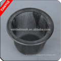 high quality stainless steel mesh basket filter